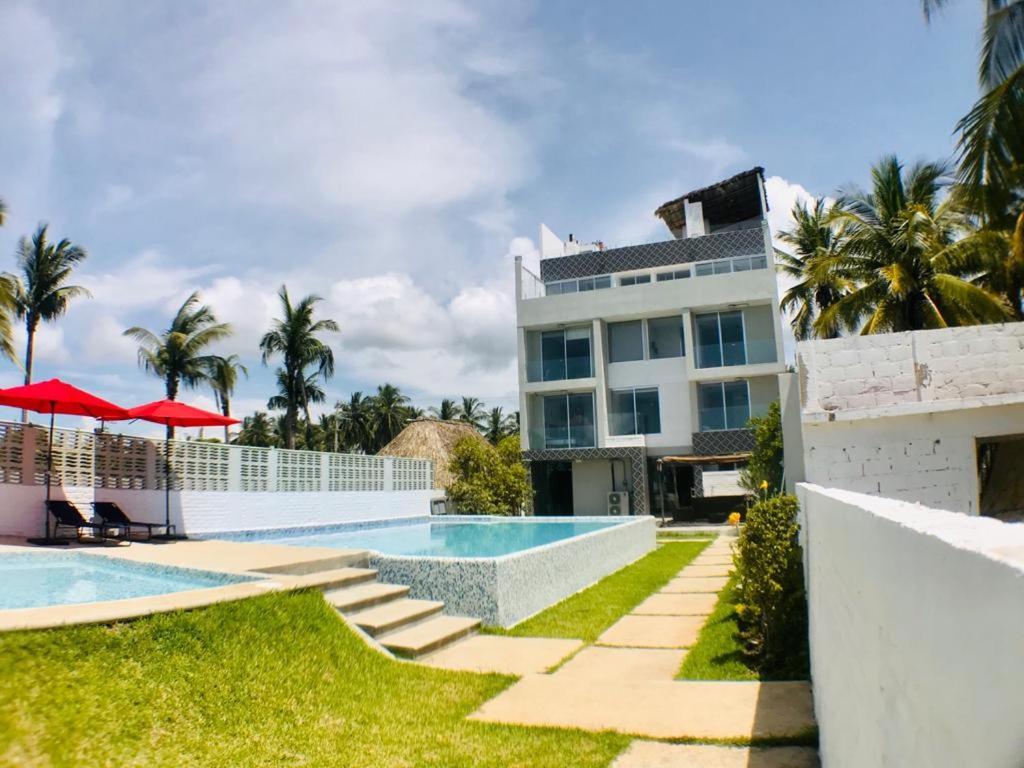 Hotel "Casa Mangata" Puerto Arista Ngoại thất bức ảnh