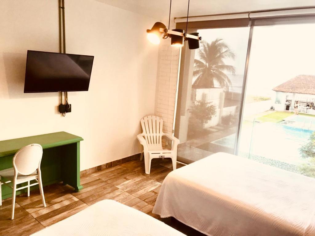 Hotel "Casa Mangata" Puerto Arista Ngoại thất bức ảnh